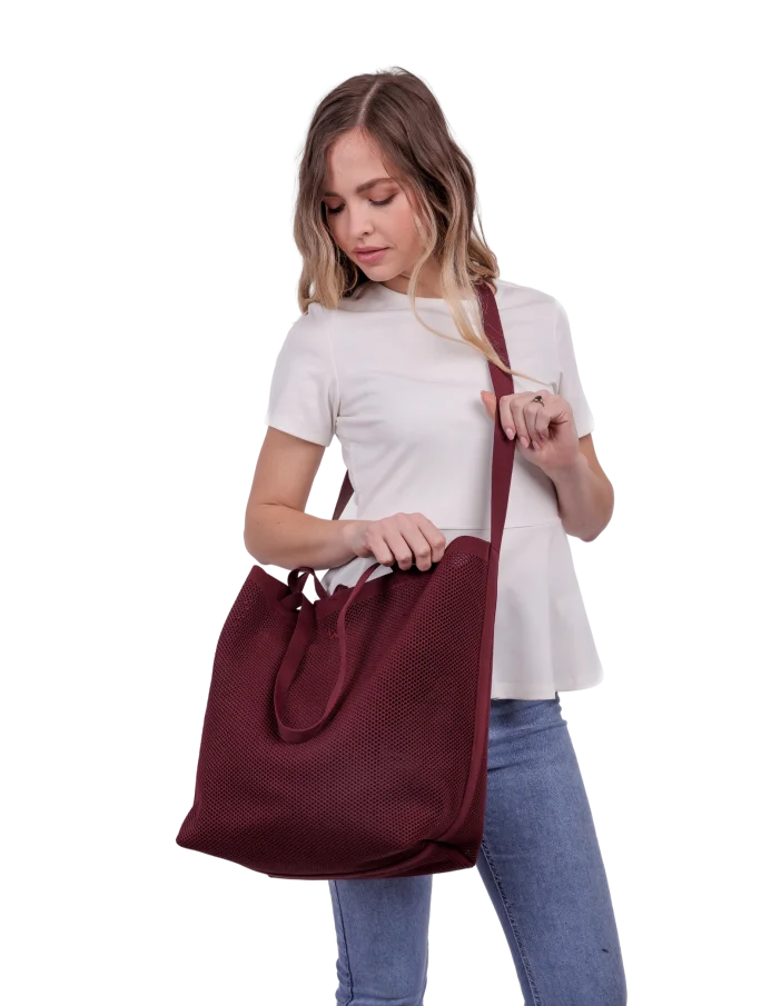 Gardell Knit Wine Red