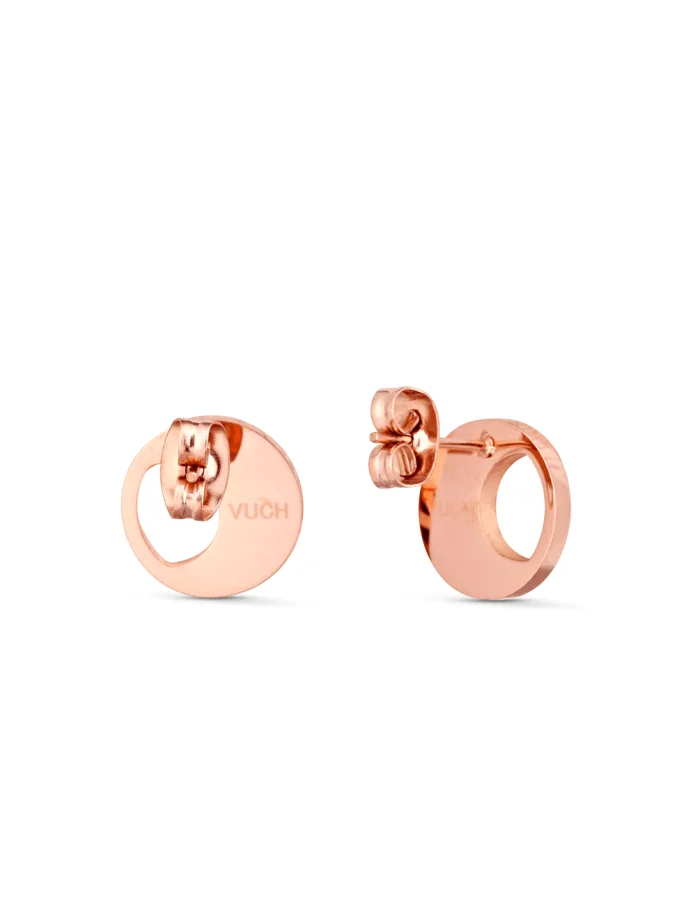 Earrings Moon Rose Gold