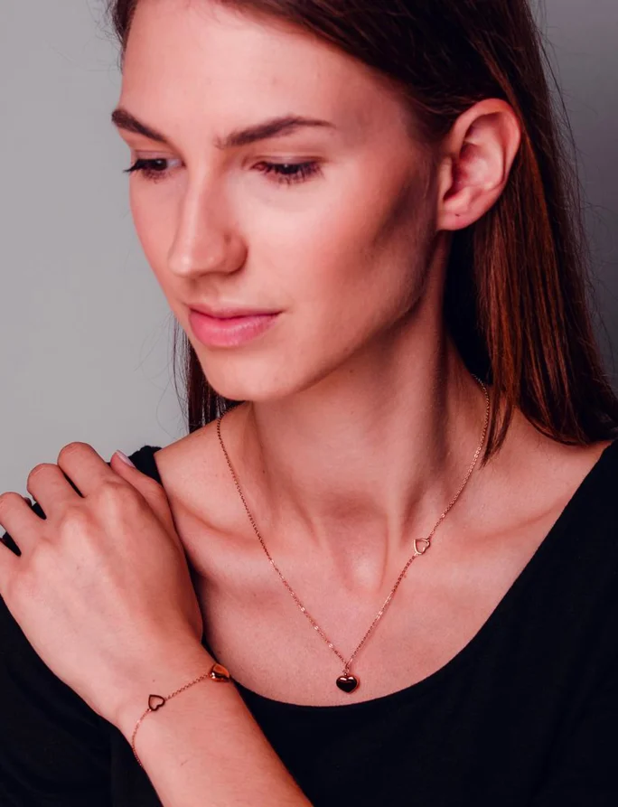 Necklace Inlove Rose Gold