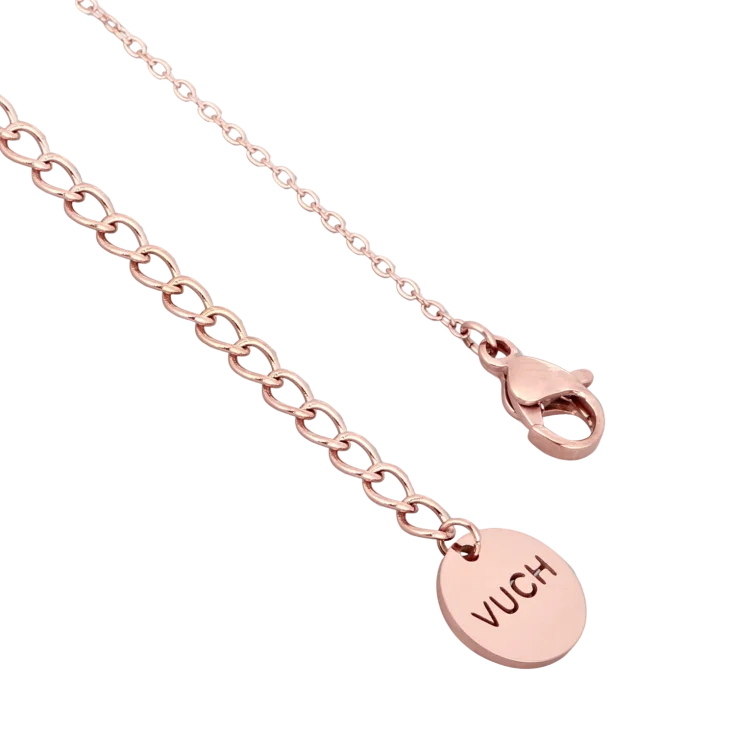 Necklace Deep Love Rose Gold