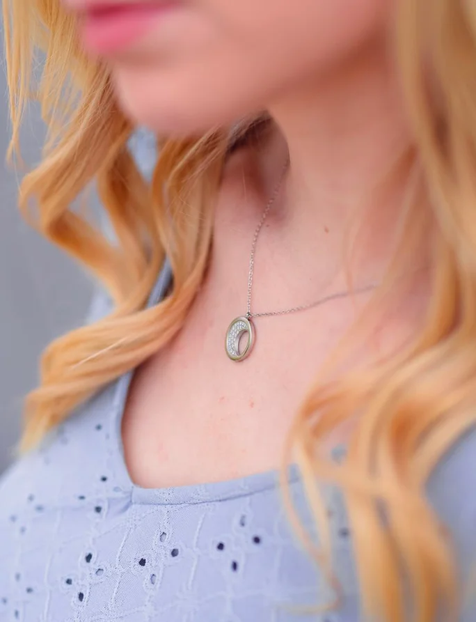 Necklace Moon Silver