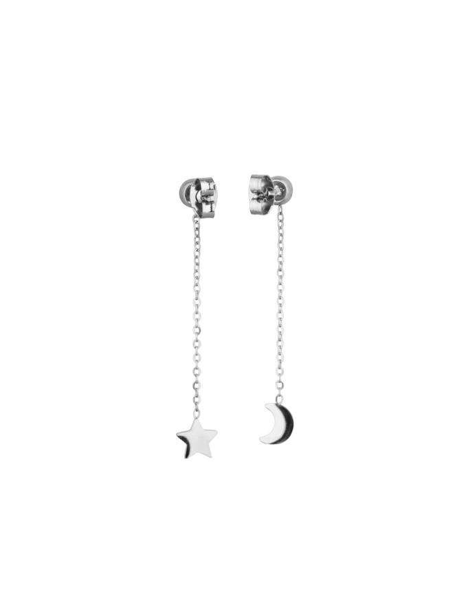 Earrings Infinity Silver