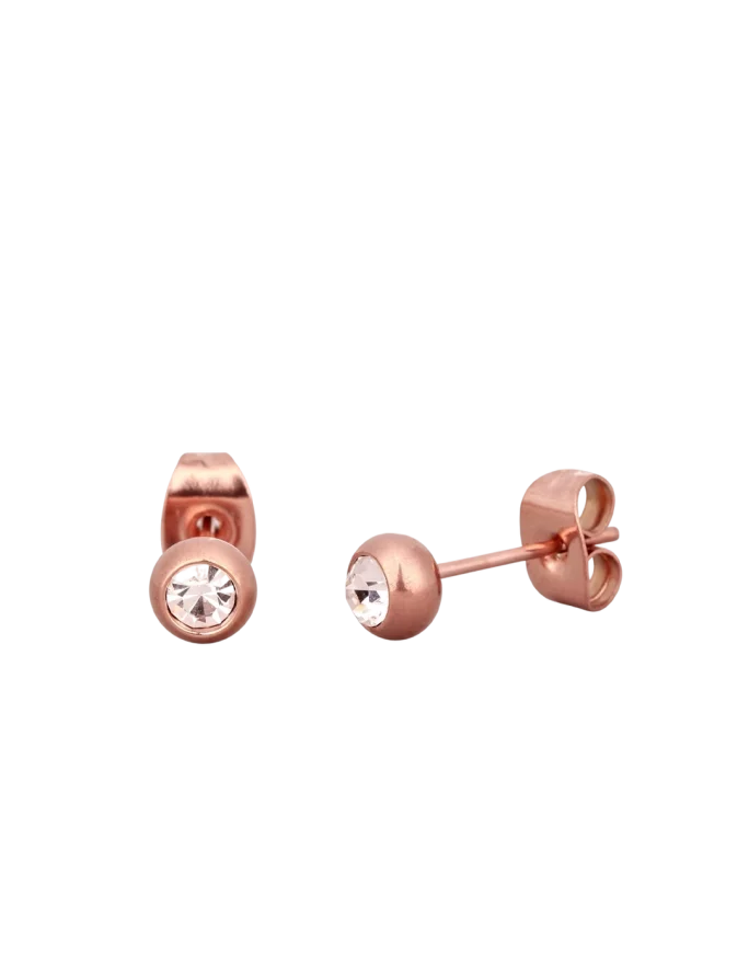Earrings Gem Rose Gold