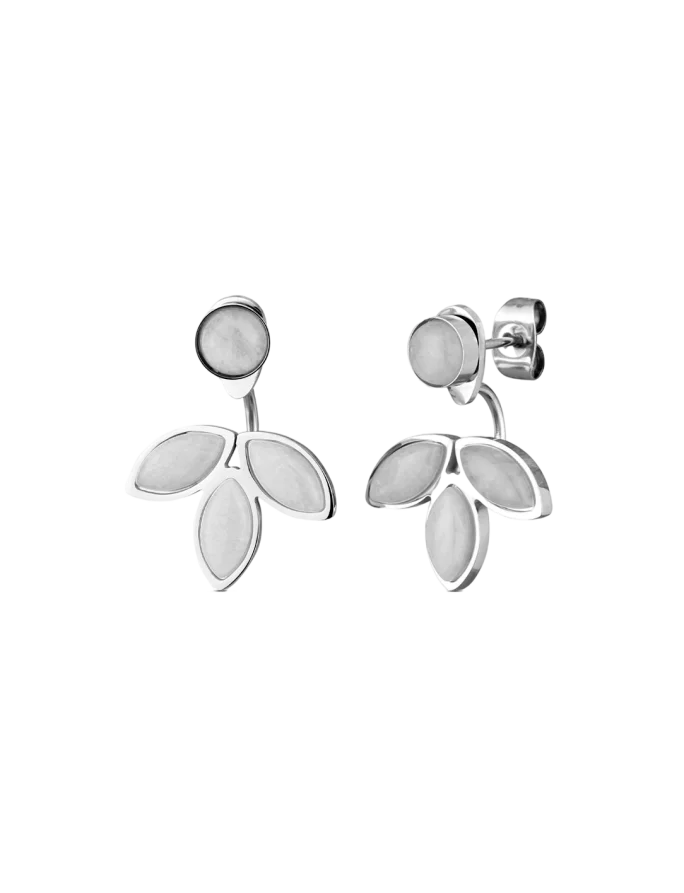 Earrings Lilies Moon