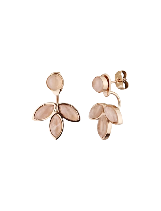 Earrings Lilies Rose