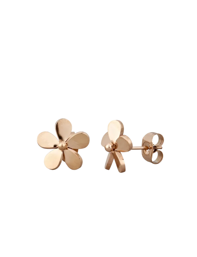 Earrings Fleurette Rosegold