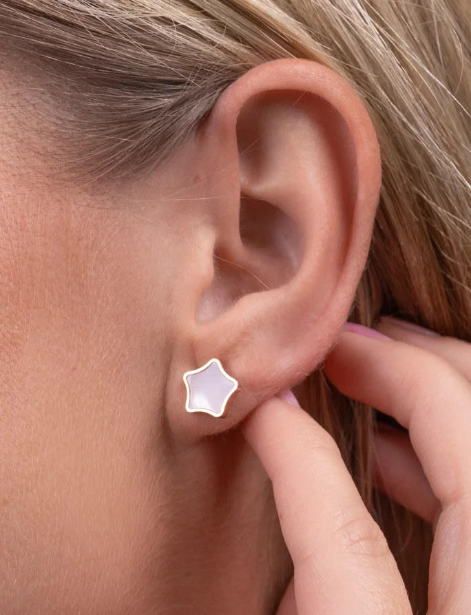 Earrings Moore Rose Gold