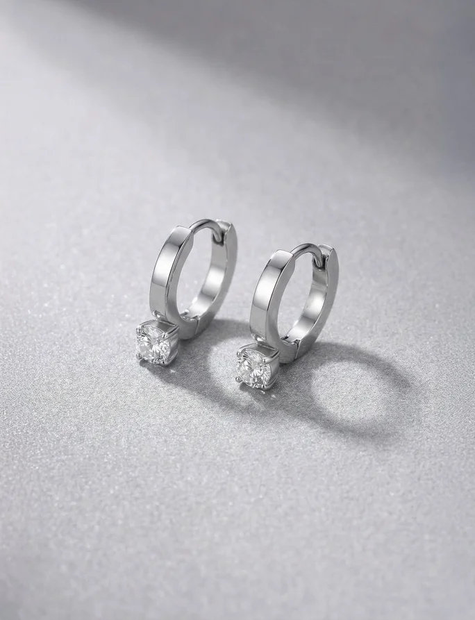 Earrings Manilla Silver