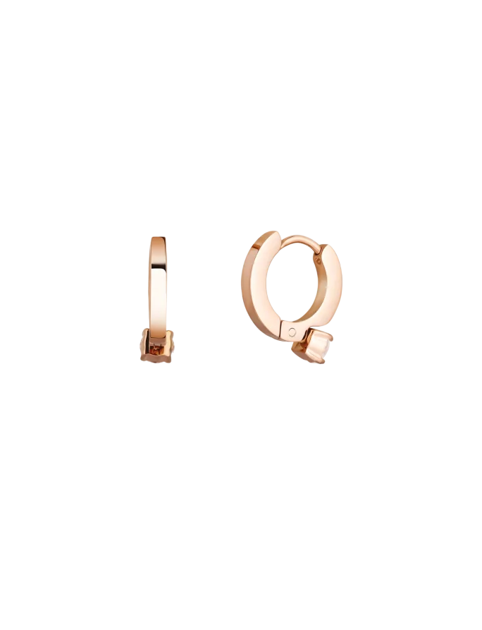 Earrings Manilla Rose Gold