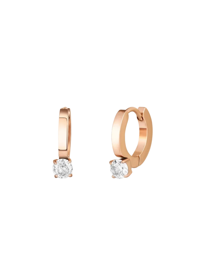 Earrings Manilla Rose Gold
