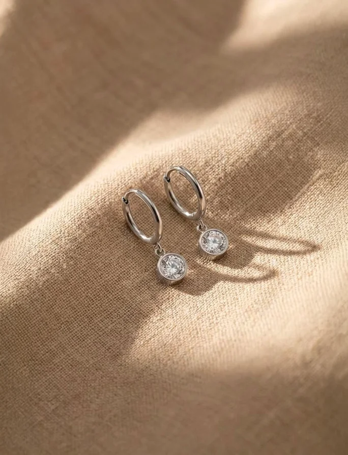 Earrings Vrigia Silver