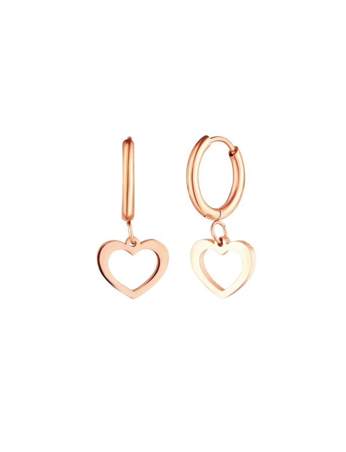 Earrings Glimmer Rose Gold