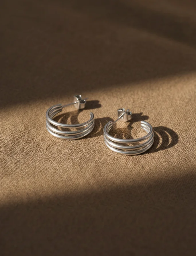 Earrings Elegy Silver