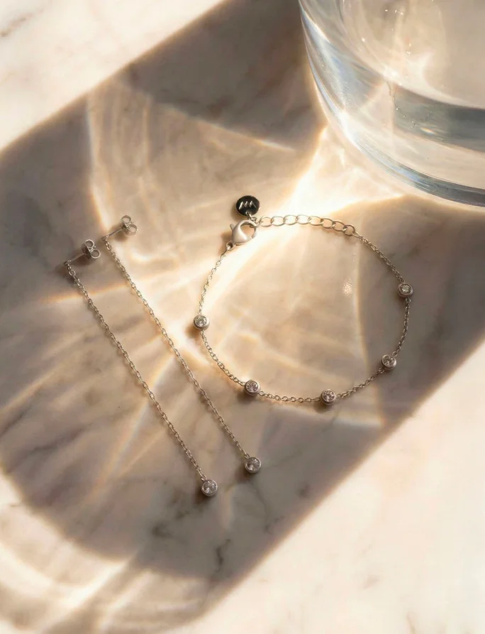 Earrings Saria Silver