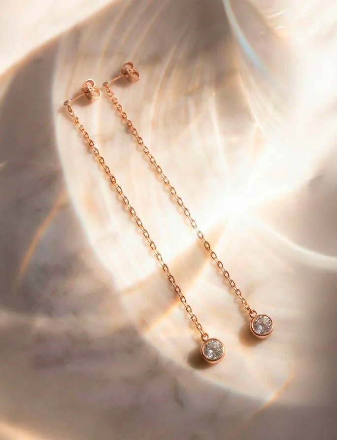 Earrings Saria Rose Gold