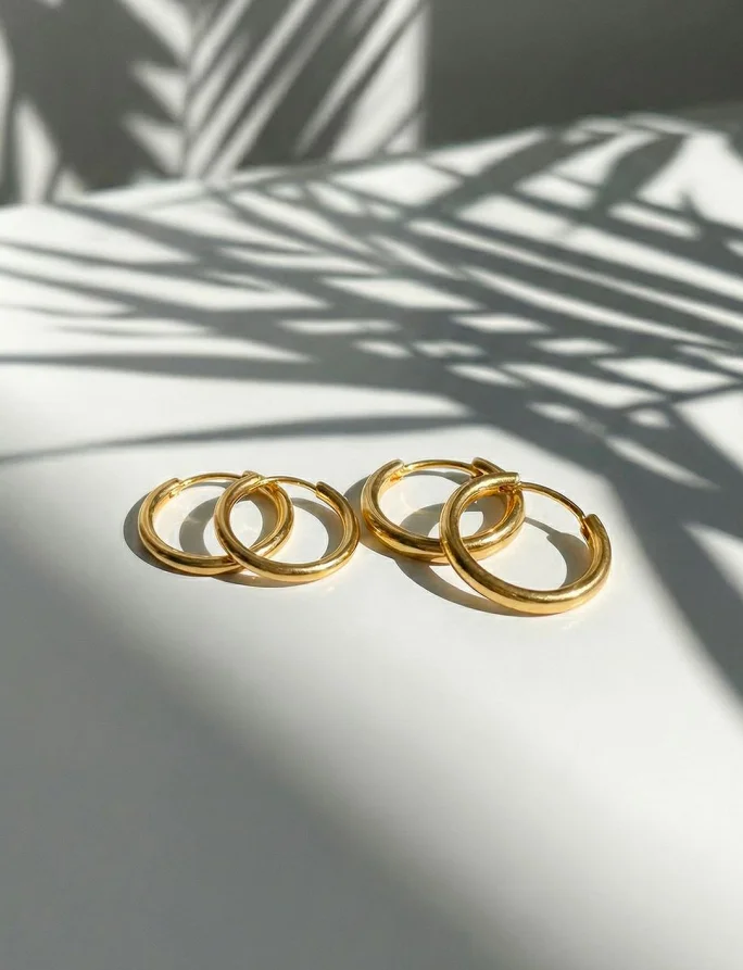 Earrings Virith Gold