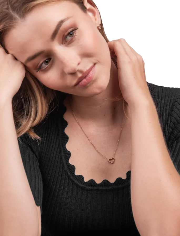 Necklace Arisca Rose Gold