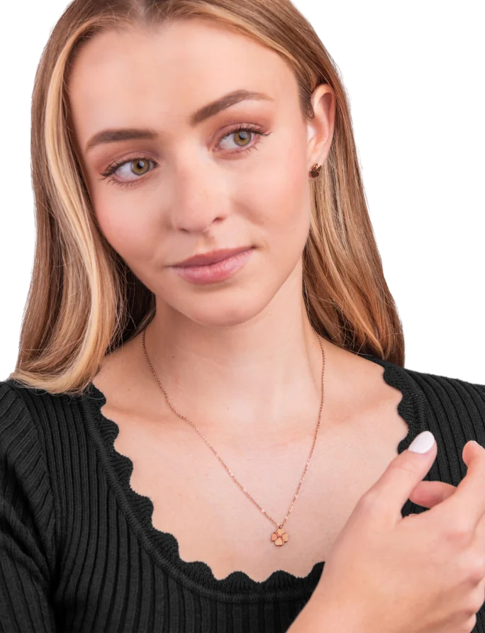 Necklace Fouria Rose Gold
