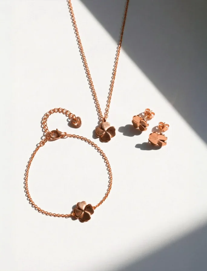Necklace Fouria Rose Gold