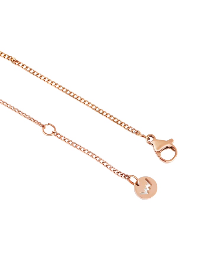 Necklace Zibella Rose Gold