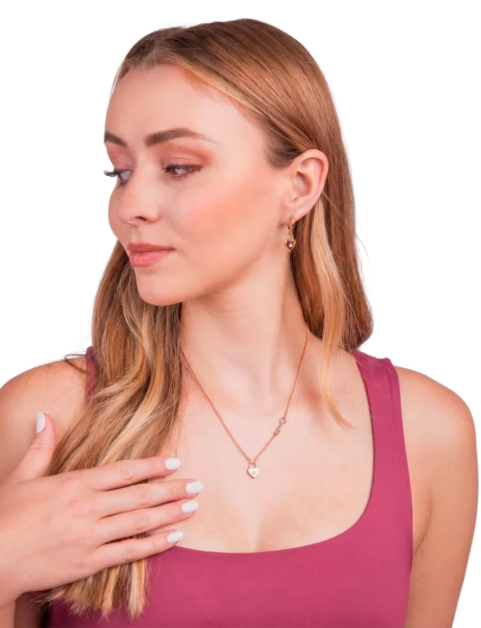 Necklace Zibella Rose Gold