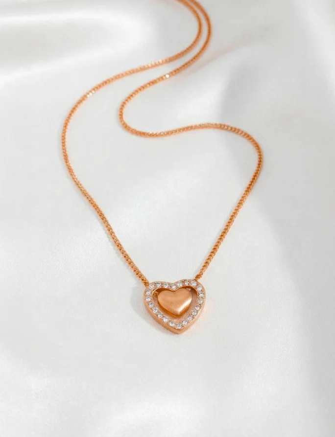 Necklace Lunira Rose Gold