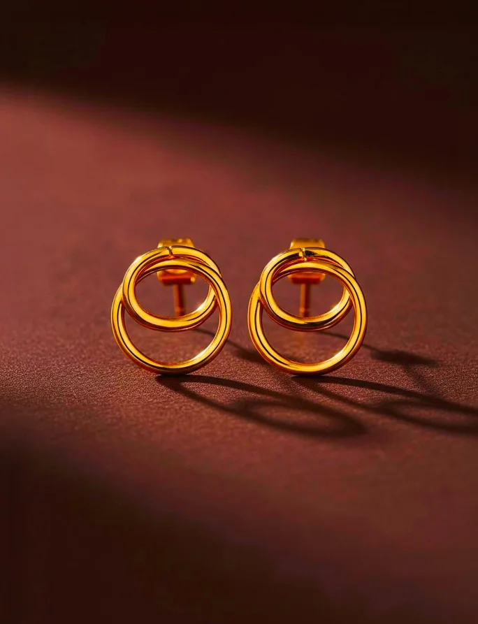 Earrings Kista Gold