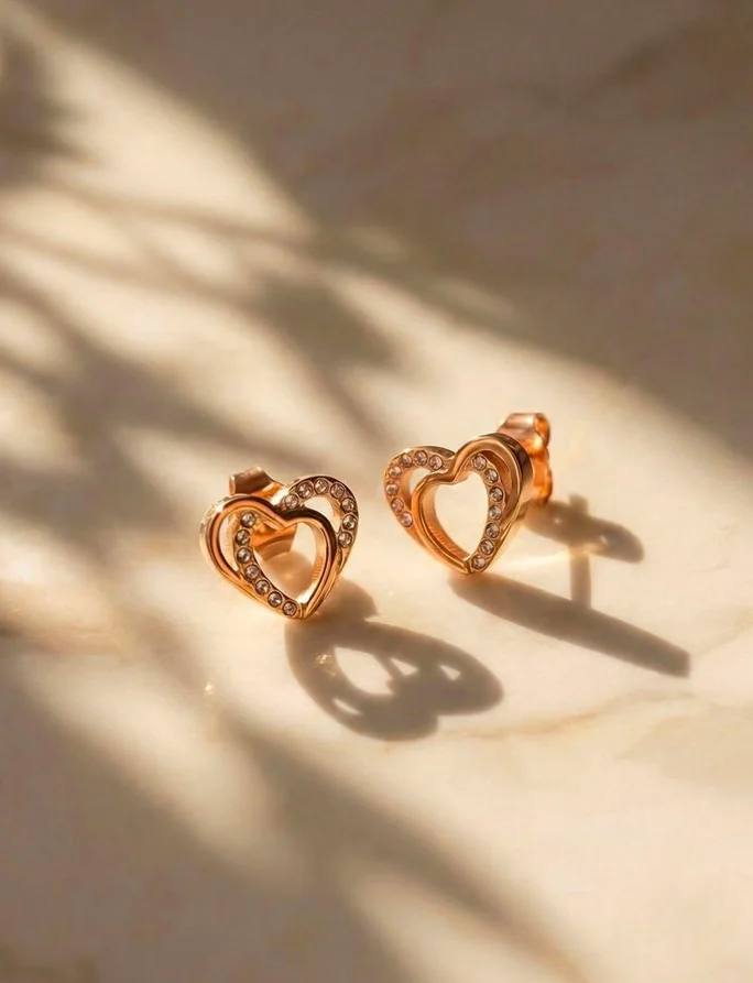 Earrings Costalla Rose Gold