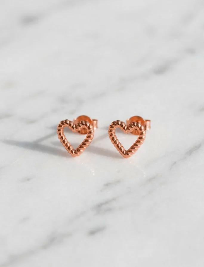 Earrings Arisca Rose Gold