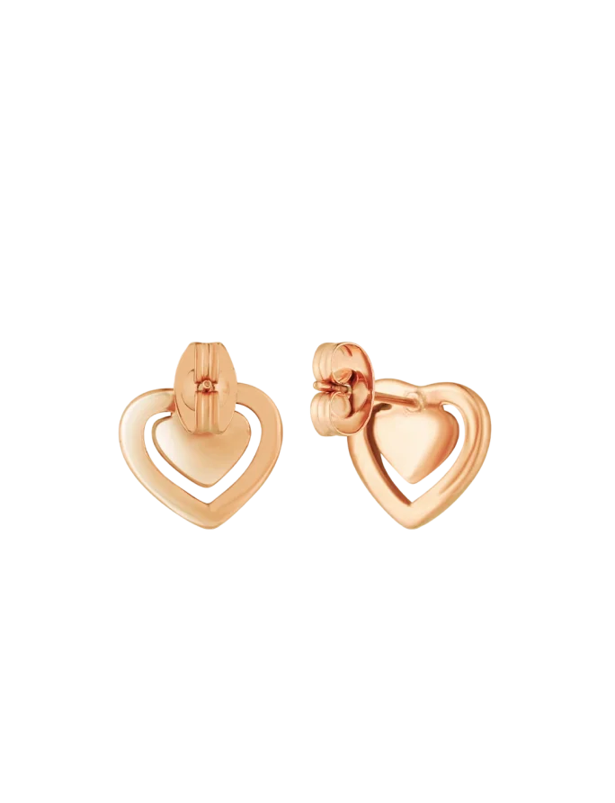 Earrings Lunira Rose Gold