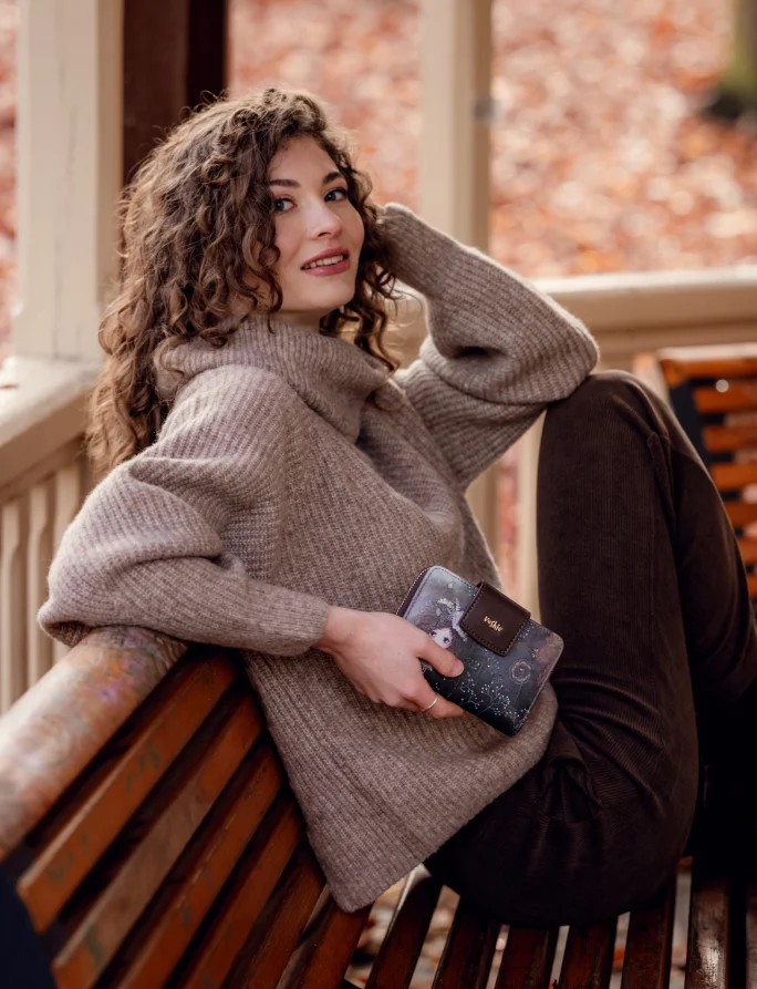 Rosalie Rounded Flap Wallet