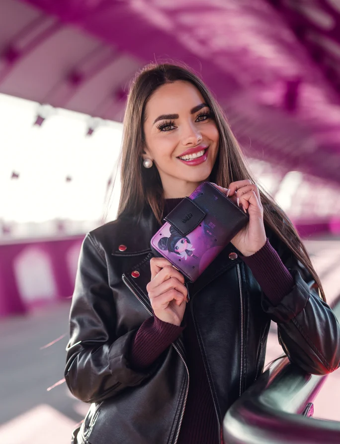 Vivian Rounded Flap Wallet