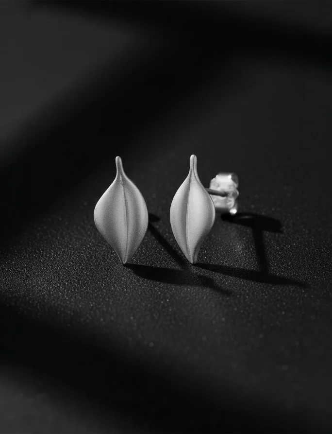 Earrings Enid Silver