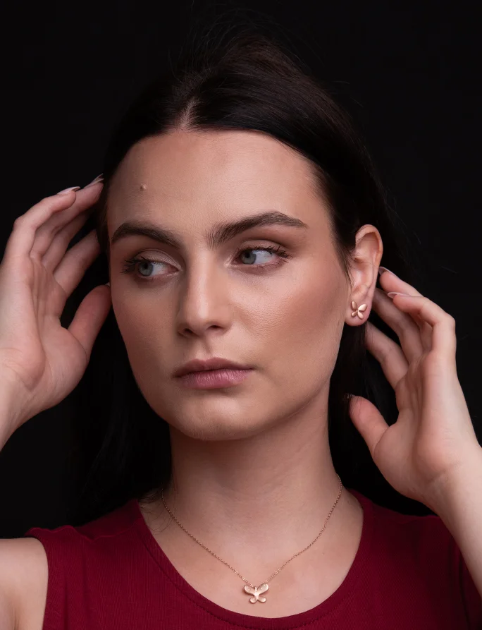 Earrings Elen Rose Gold