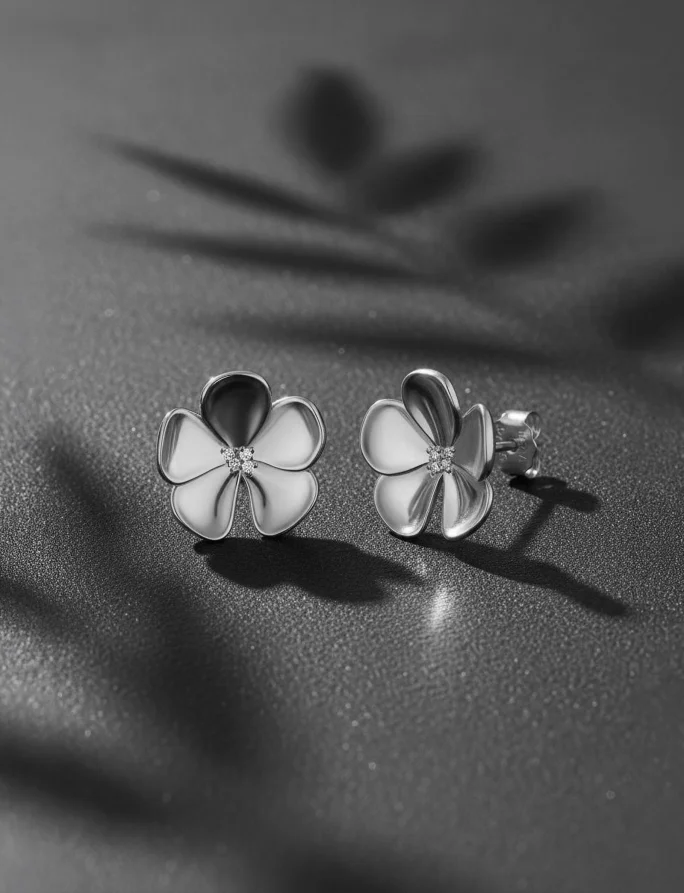 Earrings Floret Silver