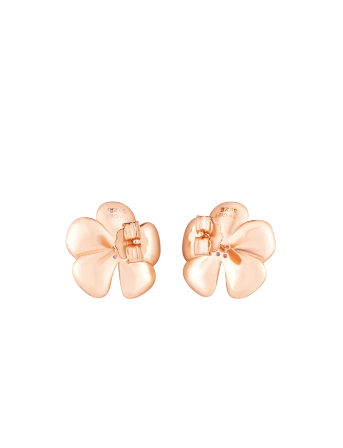 Earrings Floret Rose Gold