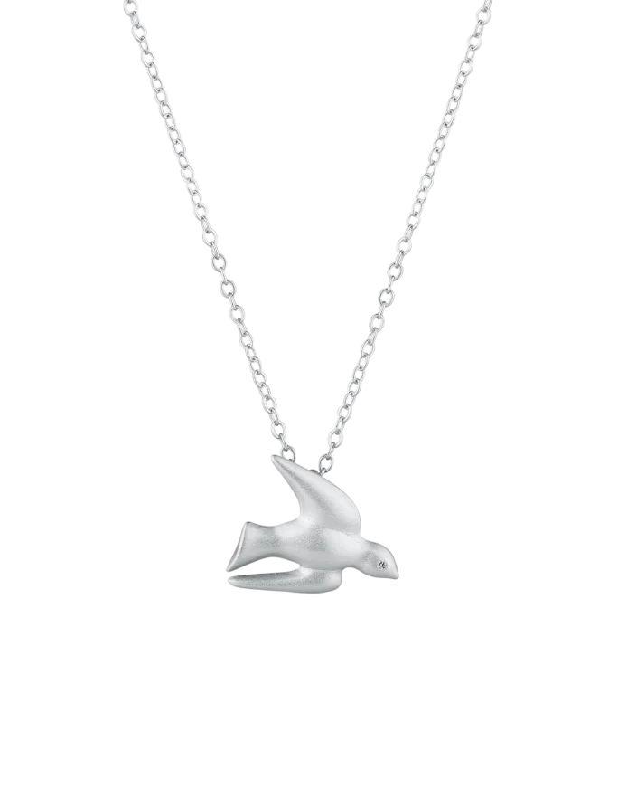 Necklace Dove Silver