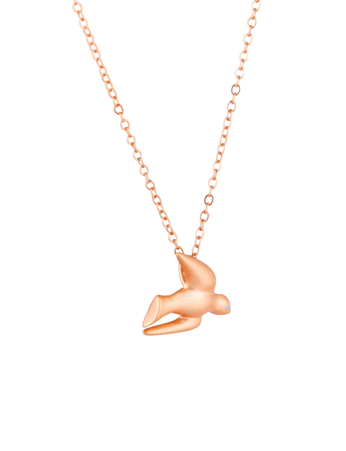 Necklace Dove Rose Gold