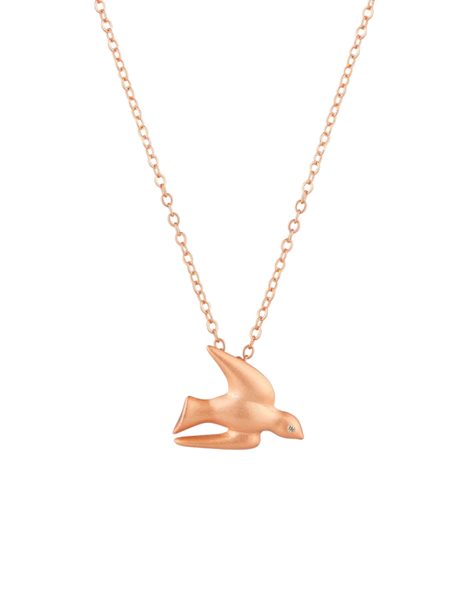 Necklace Dove Rose Gold