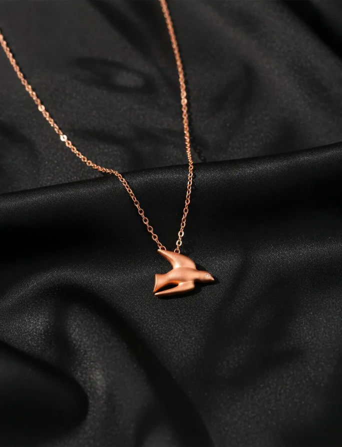 Necklace Dove Rose Gold