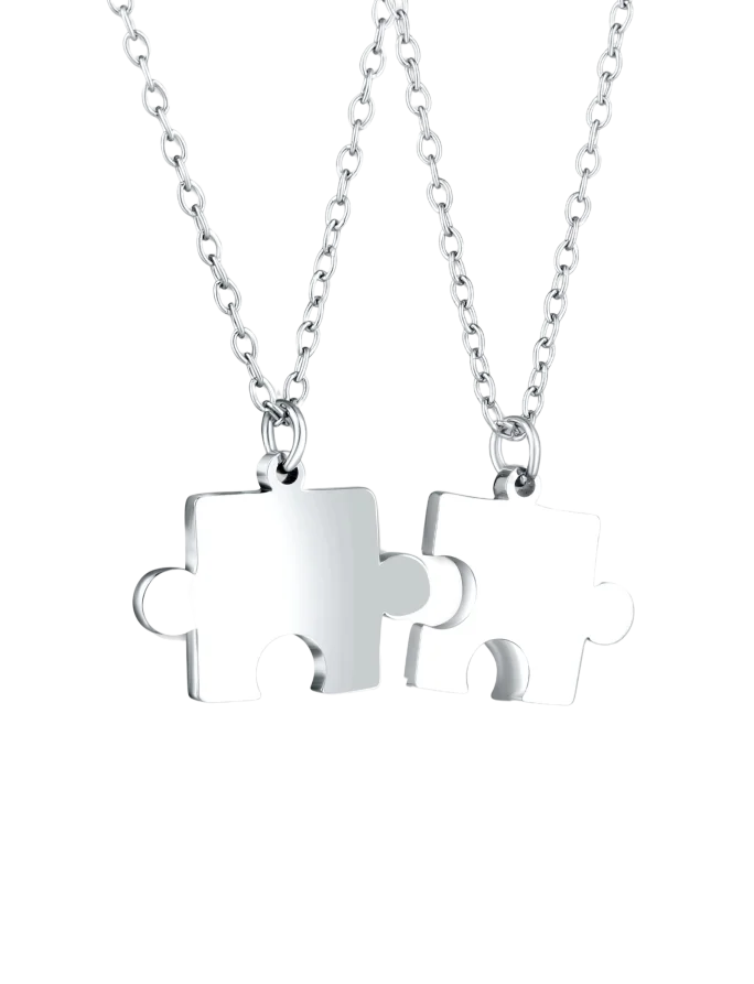 Necklace Puzea Silver
