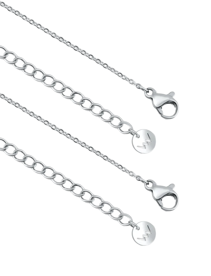 Necklace Puzea Silver