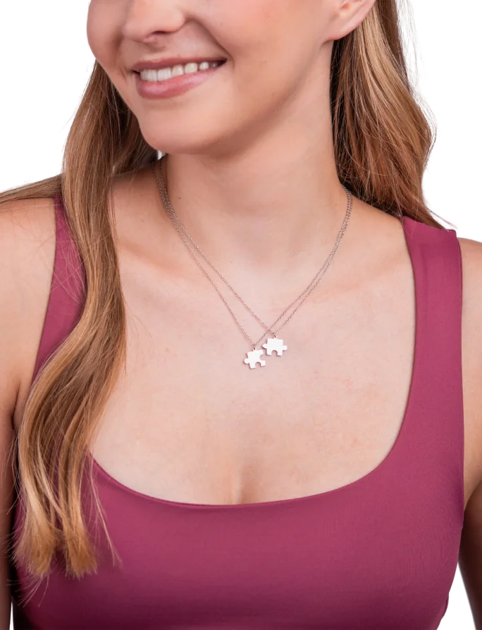 Necklace Puzea Silver