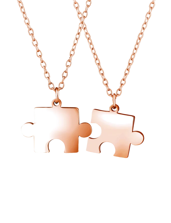 Necklace Puzea Rose Gold