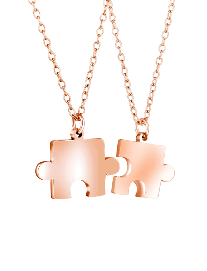 Necklace Puzea Rose Gold