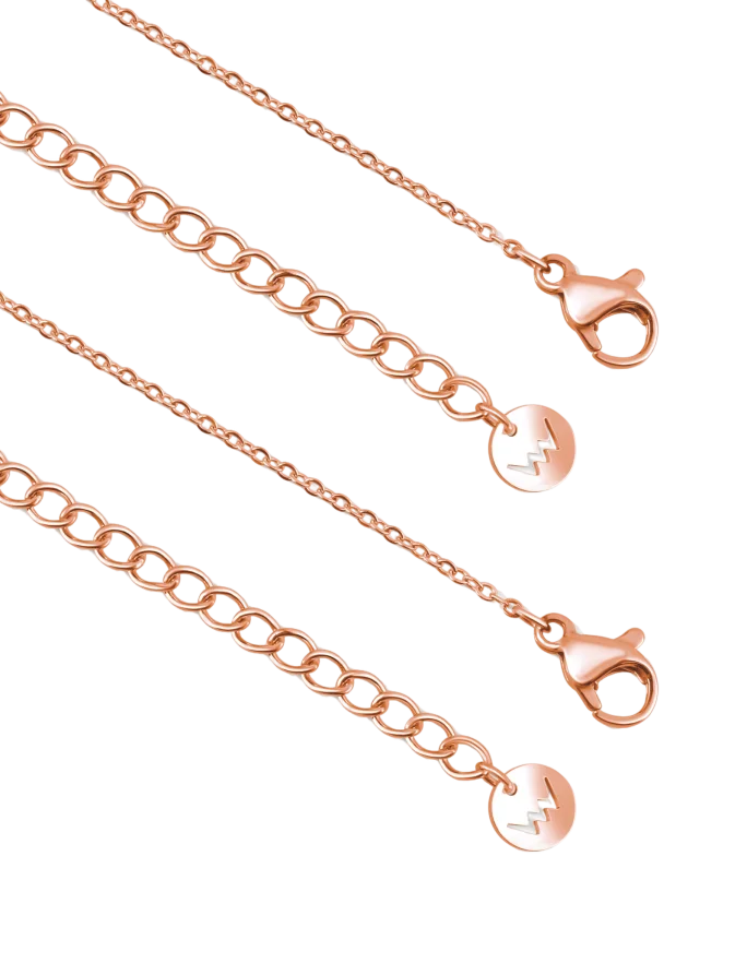 Necklace Puzea Rose Gold