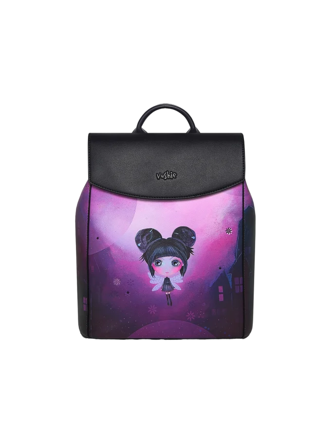 Vivian Rounded Flap Backpack