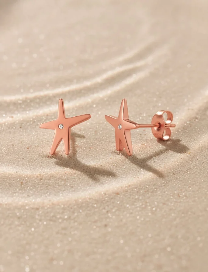 Earrings Nyxa Rose Gold