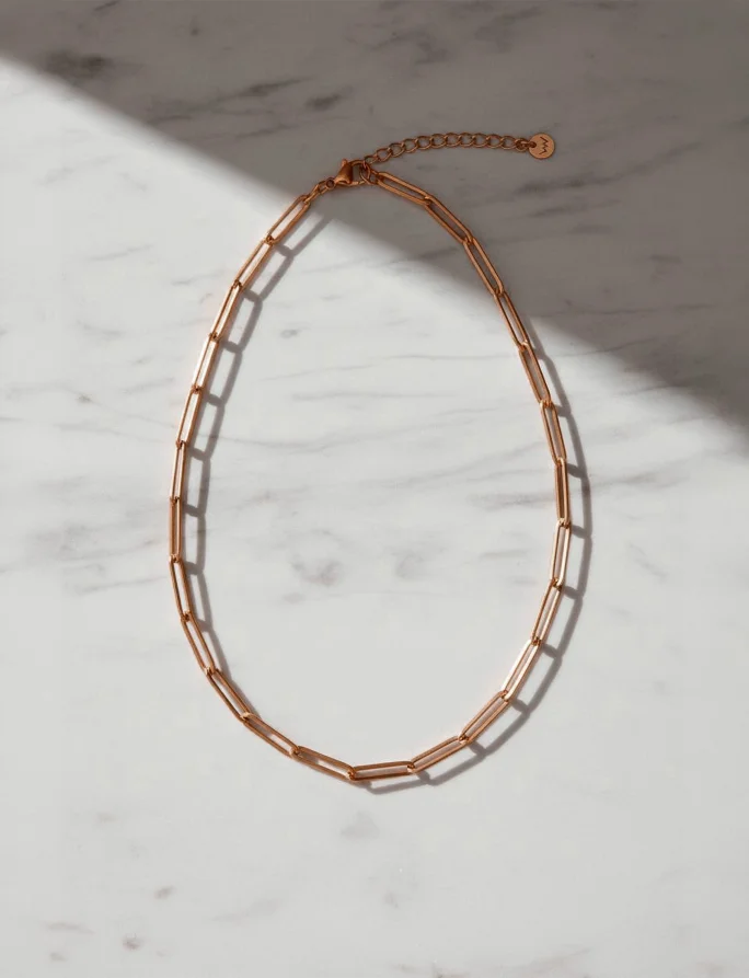Necklace Isel Rose Gold
