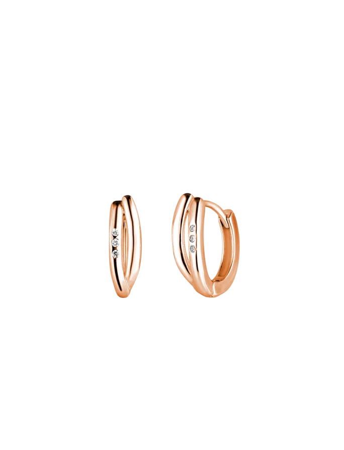 Earrings Elysium Rose Gold